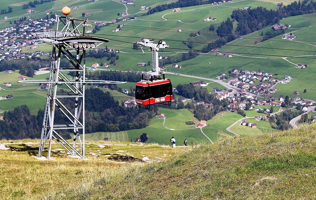 Ebenalp cable car Ebenalp cable car