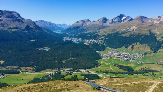 View from Muottas Muragl