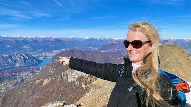 View from Monte Generoso - Photo Brigitte Heller