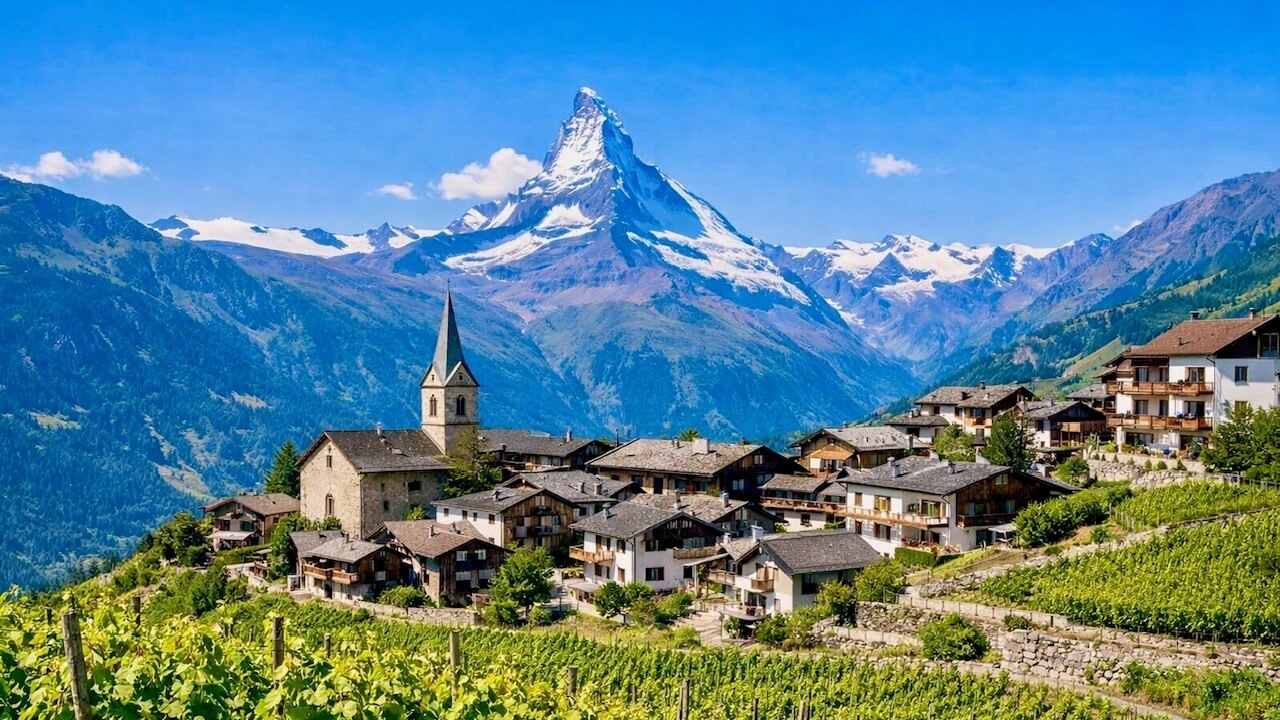Visperterminen - Europe’s Highest Vineyard