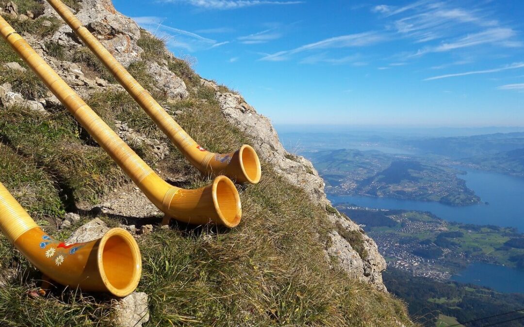 Private Alphorn Concert Switzerland —  When the Alps speak only to you